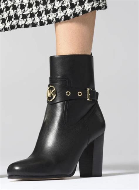 botte michael kors noir|michael kors bottine femme.